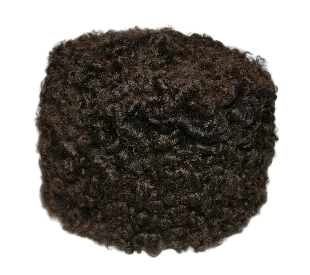 Brown Sheepskin Cossack Papakha Hat