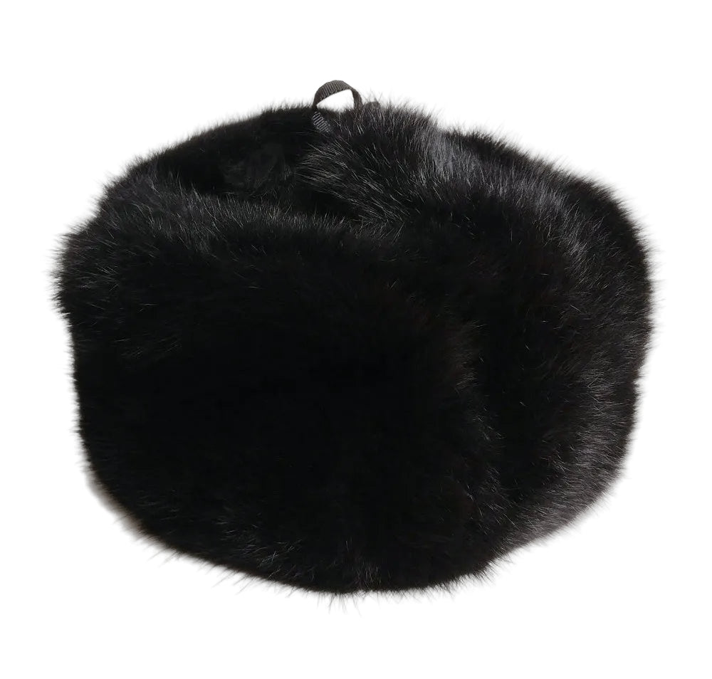 Rabbit Fur Bomber Winter Hat