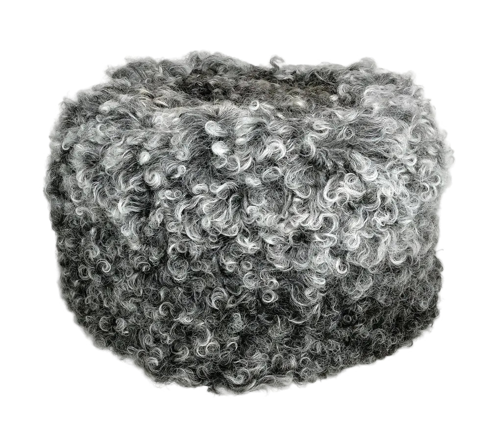 Gray Sheepskin Cossack Papakha Hat