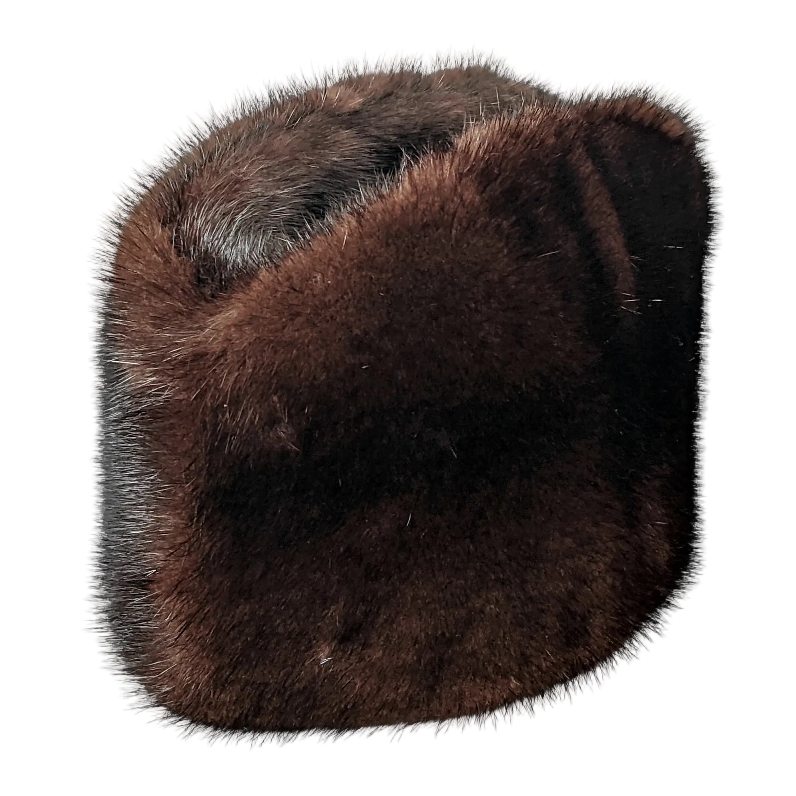Mink Fur Diplomat Winter Hat