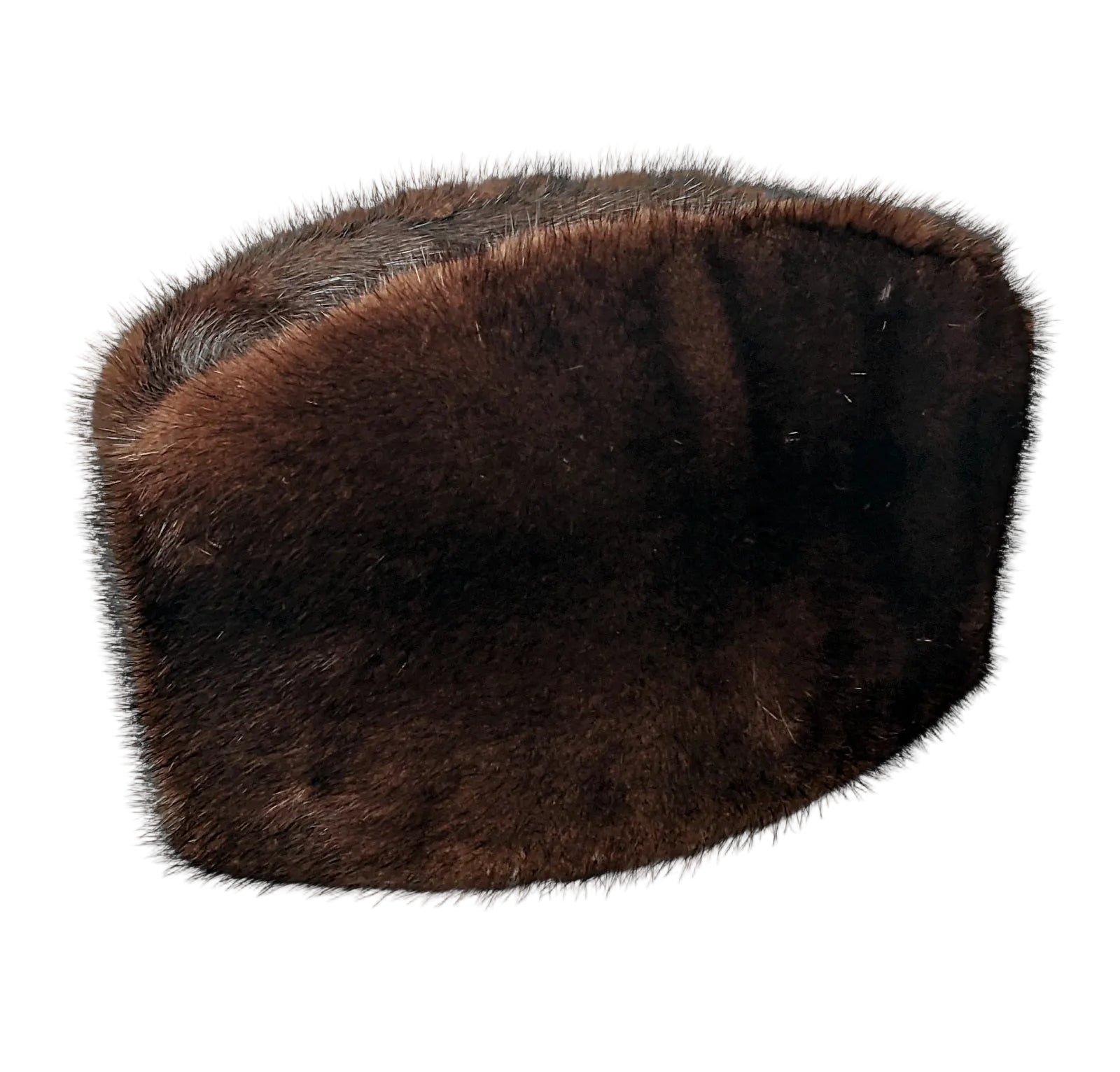 Mink Fur Diplomat Winter Hat
